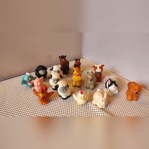 Fisher Price Little People 16pcs Animal Lot Farm Safari